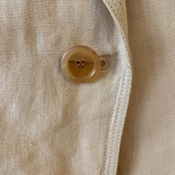 DKNY Linen Jacket Size 8 - Picture 6 of 10